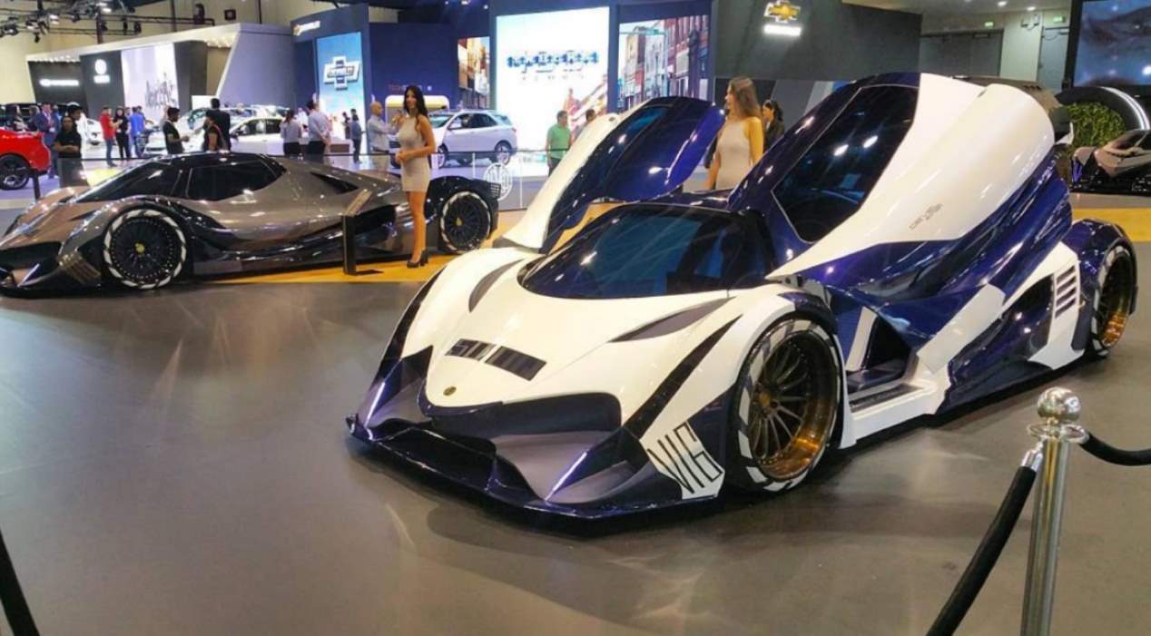 ¿Un coche de más de 5.000 CV? Es real y se llama Devel Sixteen (vídeo)