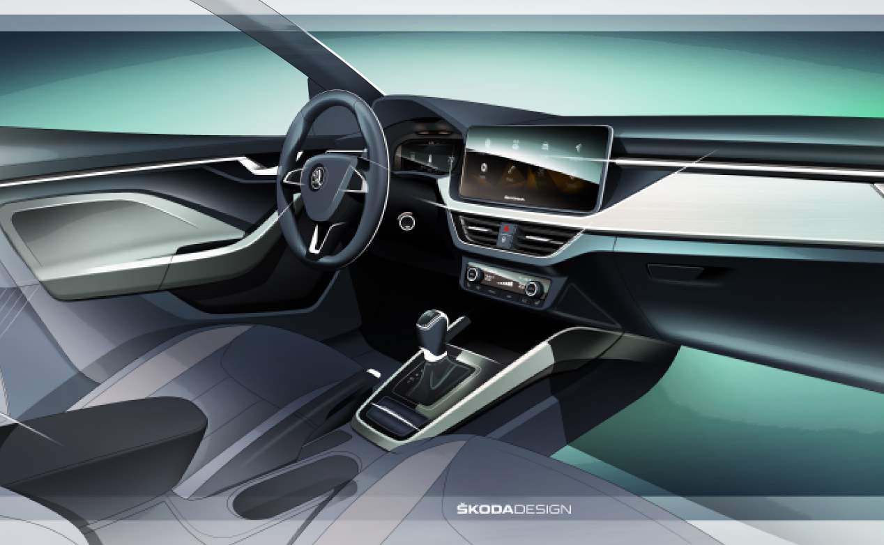 Skoda Scala 2019: más datos y fotos del interior del nuevo compacto