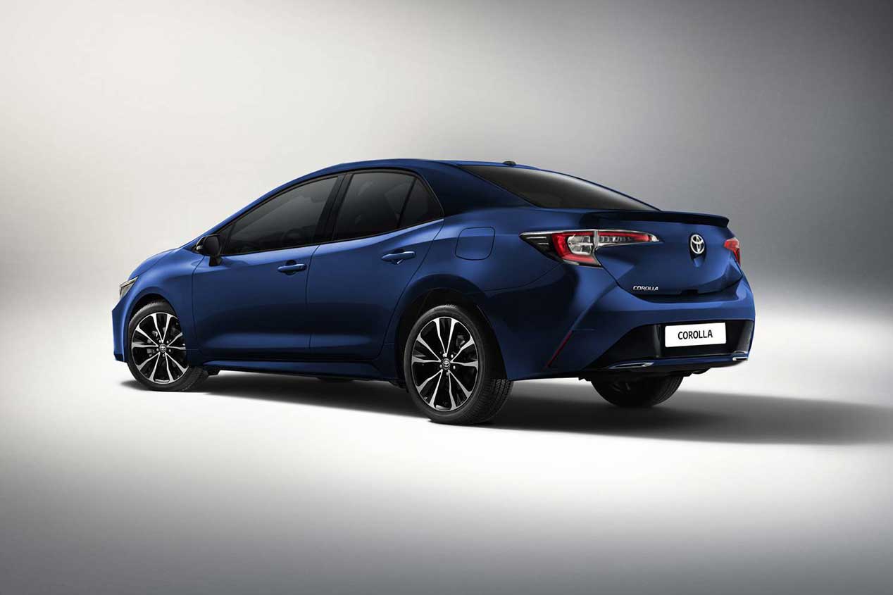 Toyota Corolla Sedán 2019: así es la 3ª carrocería del nuevo compacto