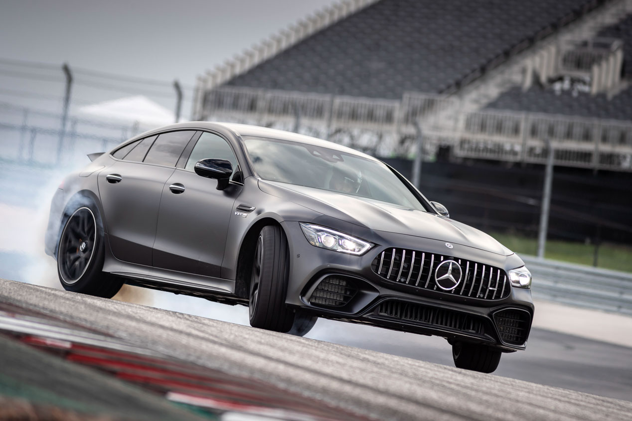 Mercedes-AMG GT Coupé: al volante del inédito 4 puertas y más potente AMG