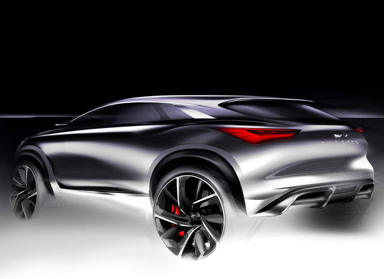 Infiniti presentará un nuevo SUV eléctrico en el Salón de Detroit 2019