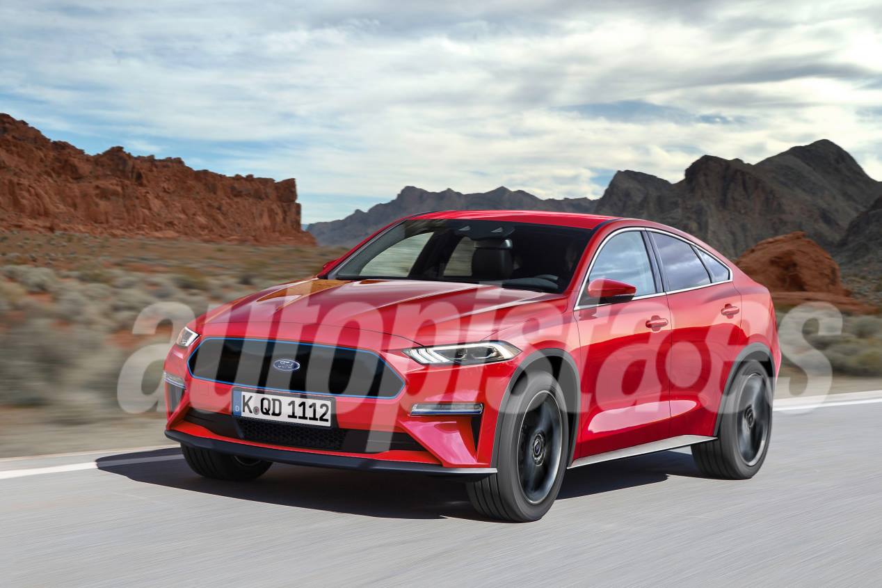 Ford Mustang 4 puertas: datos y primera foto de la berlina que llega en 2020