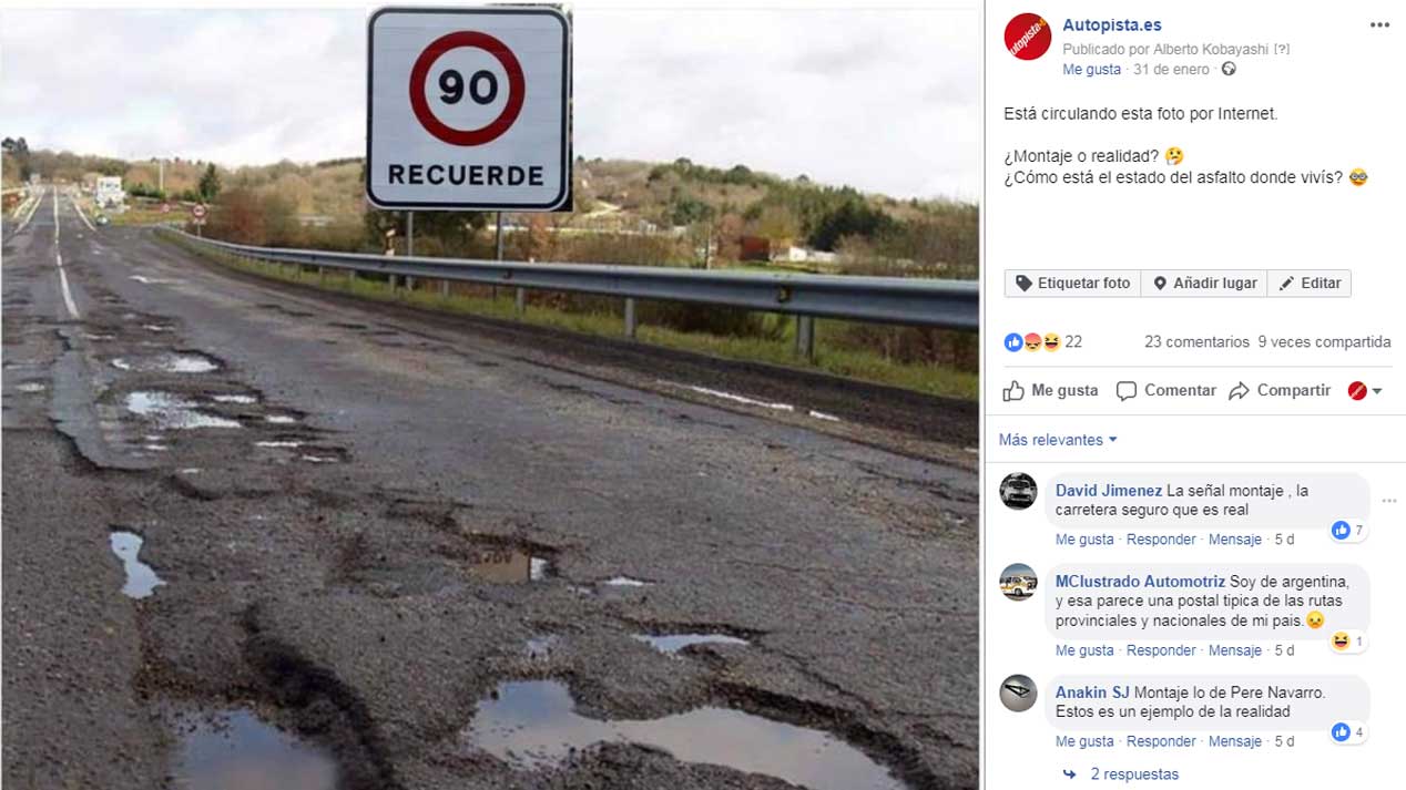 Otro bulo: la foto falsa que desmiente ahora la DGT