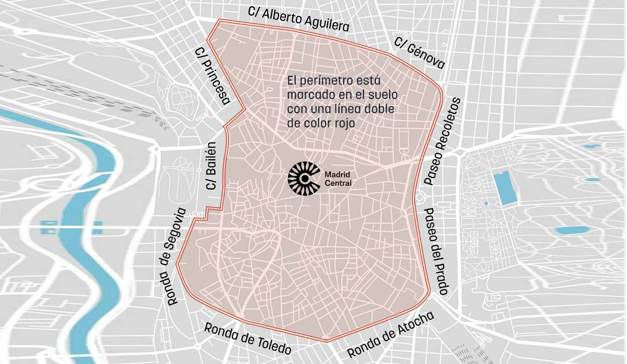 Madrid Central envía por error códigos de acceso a casi 10.000 menores