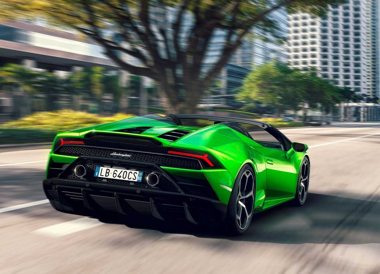 Lamborghini Huracan Evo Spyder, directo a ginebra a 325 km/h