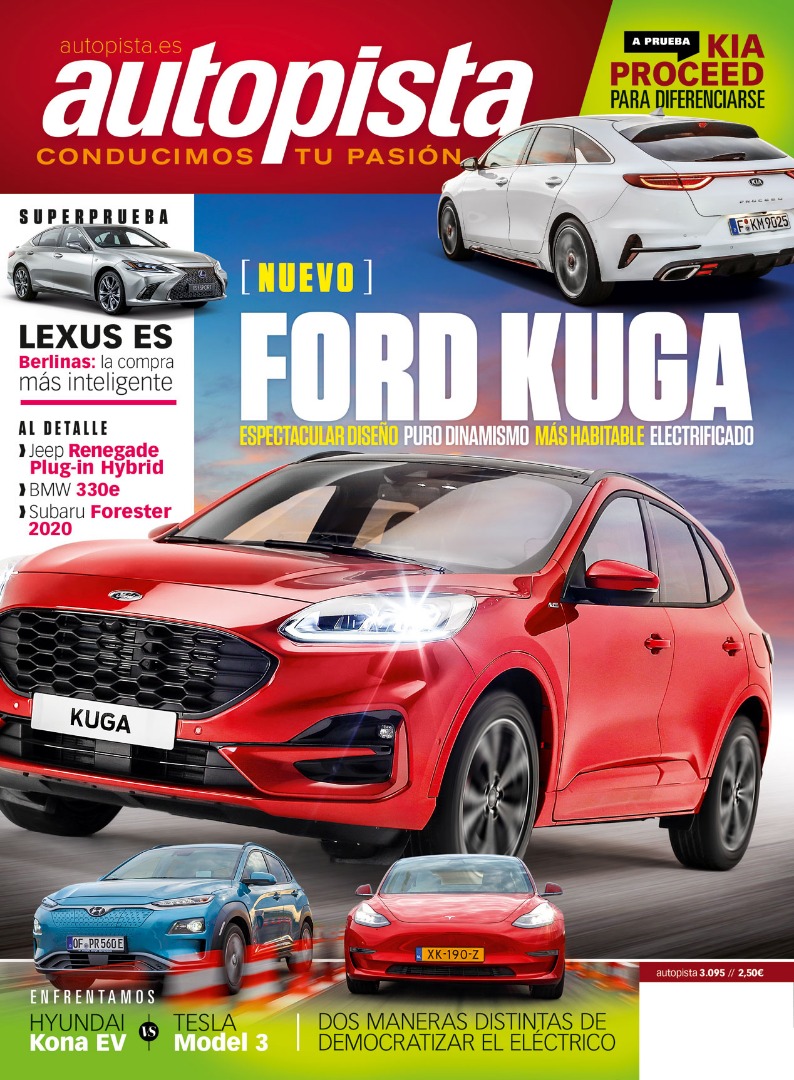 Revista Autopista 3095: te contamos todos los secretos del nuevo Ford Kuga