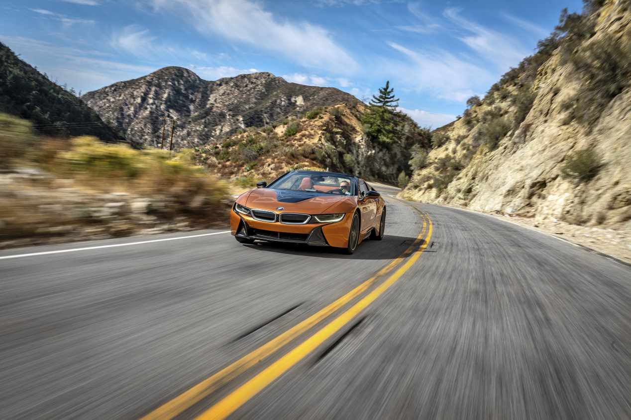 BMW i8 Roadster y C Evolution: recorremos Los Ángeles en la nueva movilidad eléctrica