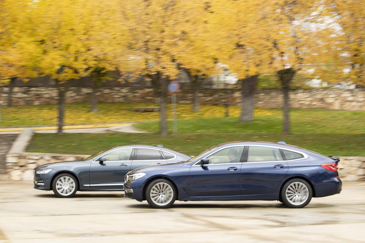 Comparativa BMW 620d Gran Turismo vs Volvo S90 D4, ¿qué berlina es mejor? 