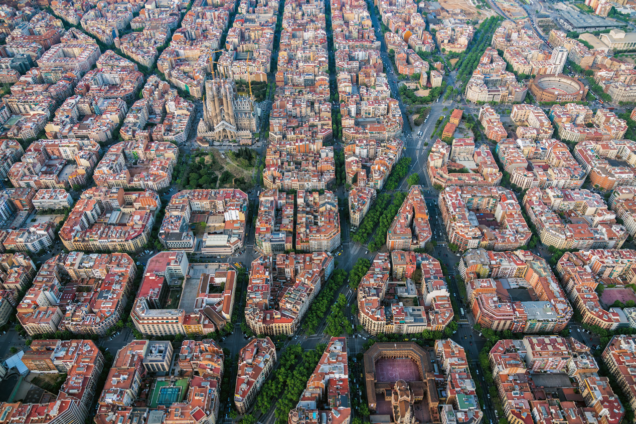 Barcelona no quiere coches: los “ejes verdes