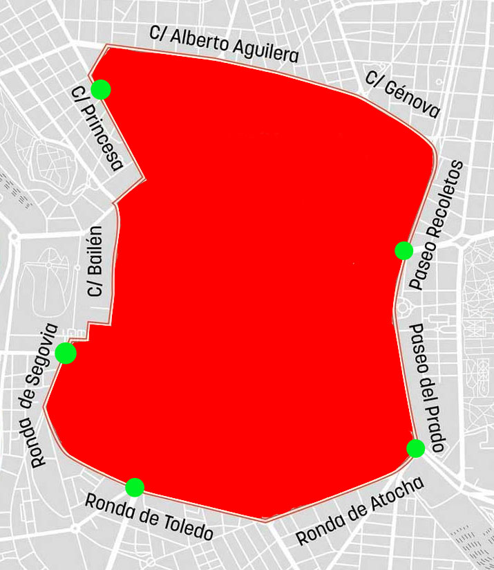 ¿Están funcionando correctamente las cámaras de Madrid Central?