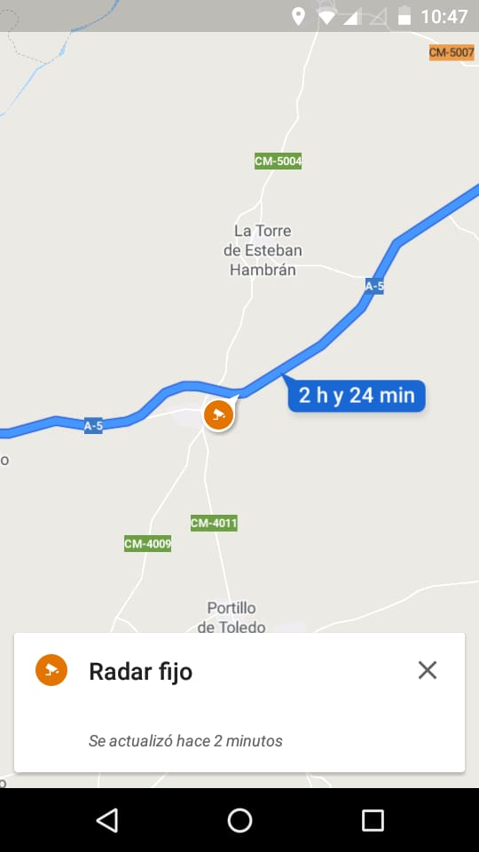 Radares de velocidad en España: cómo puedes verlos ya en Google Maps