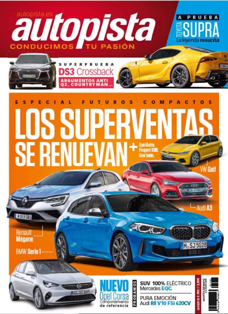 Revista Autopista 3102: así serán los nuevos Golf, León, 308, Mégane…