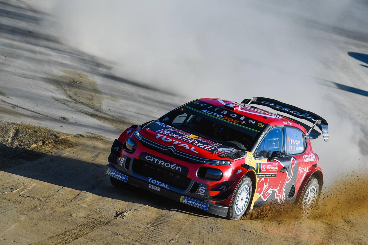 Rally de Portugal 2019 (viernes): Tänak lidera, Sordo con problemas mecánicos