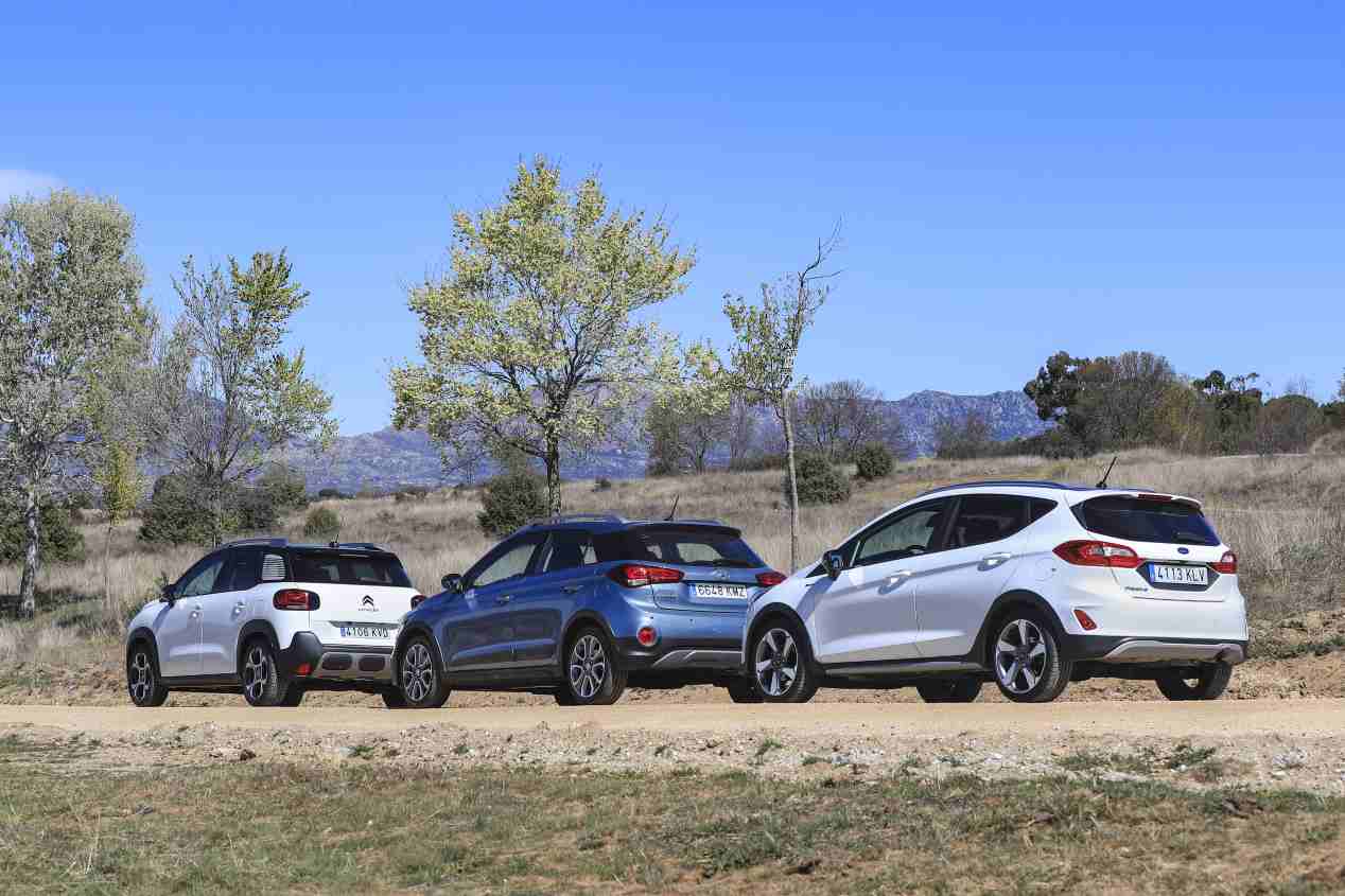 Citroën C3 Aircross, Ford Fiesta Active y Hyundai i20 Active: ¿cuál es mejor?