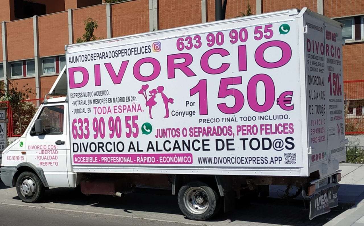 Los vehículos del divorcio o “divorcionetas