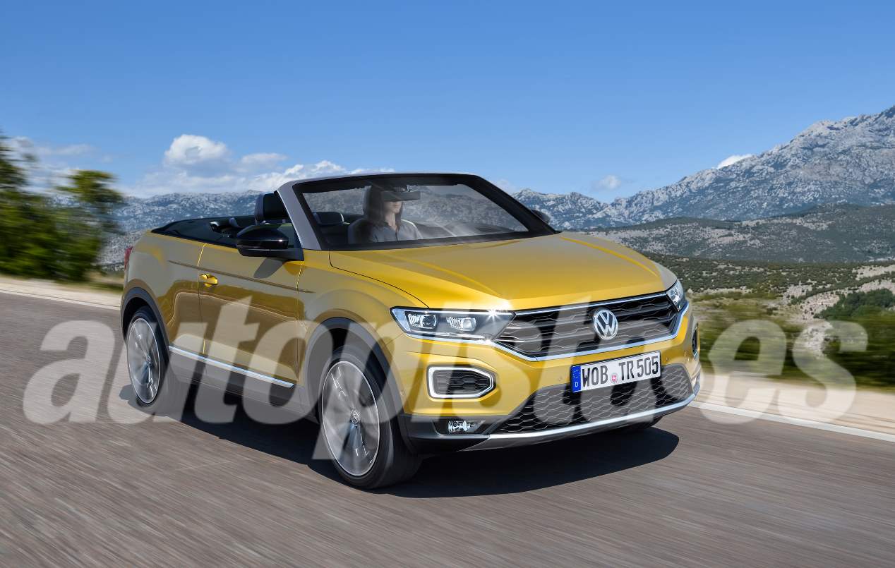 VW T-Roc Cabrio 2020: primeros datos y fotos del nuevo SUV descapotable