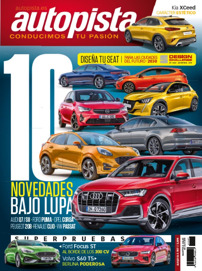 Revista Autopista 3107: bajo la lupa, los nuevos Peugeot 208, Kia XCeed, Ford Puma, VW Passat…