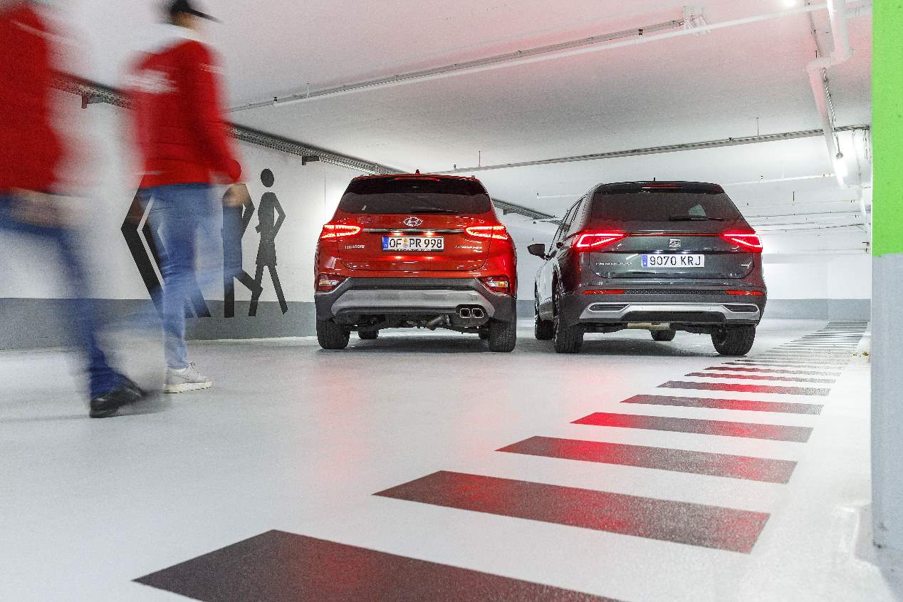 Hyundai Santa Fe CRDI vs Seat Tarraco TDI: ¿qué SUV diésel de 7 plazas es mejor?