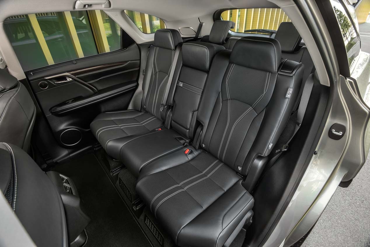 Lexus RX 450h L: SUV con siete plazas y gran espacio interior