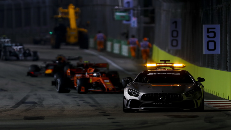 GP de Singapur de F1: doblete de Ferrari, con Vettel por delante de Leclerc