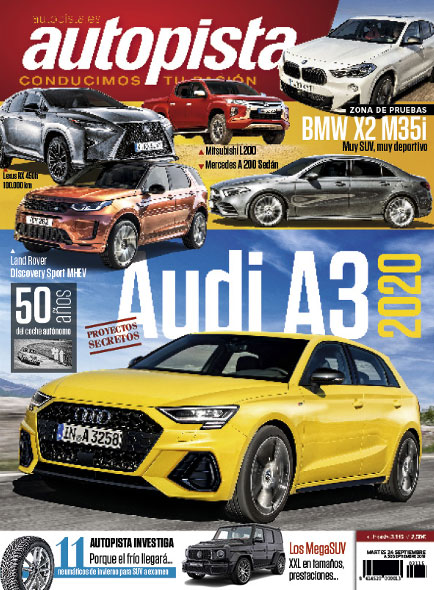 Revista Autopista 3.115: Mucho SUV e híbridos (pruebas del BMW X2 M35i, Land Rover Discovery Sport MHEV, 100.000 km con el Lexus RX 450h…)