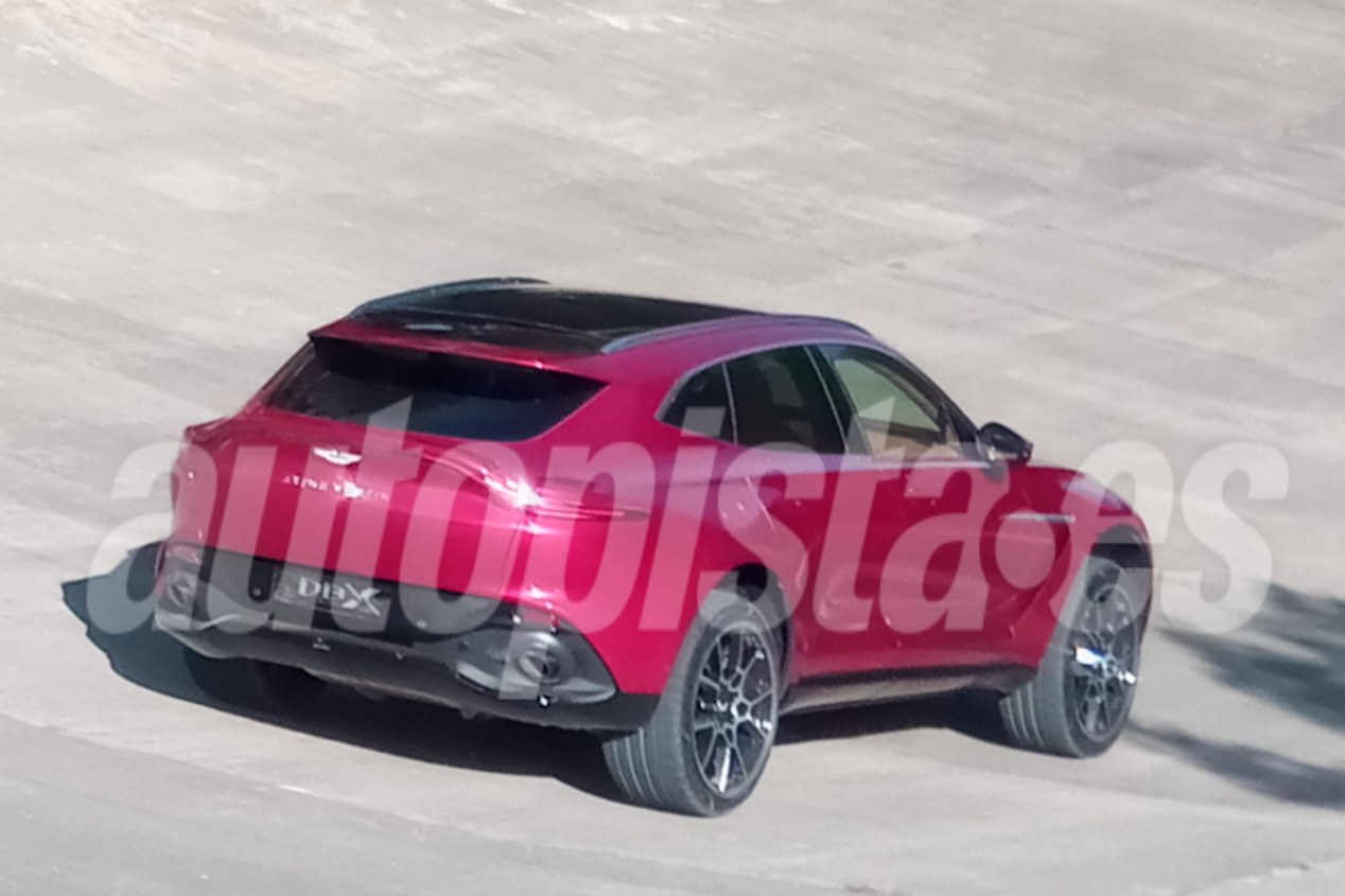 EXCLUSIVA: Aston Martin DBX 2020, cazamos al nuevo SUV