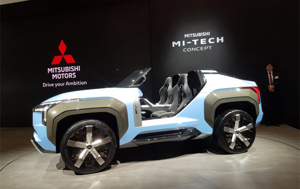 Mitsubishi MI-TECH Concept: el SUV híbrido enchufable para disfrutar del ocio