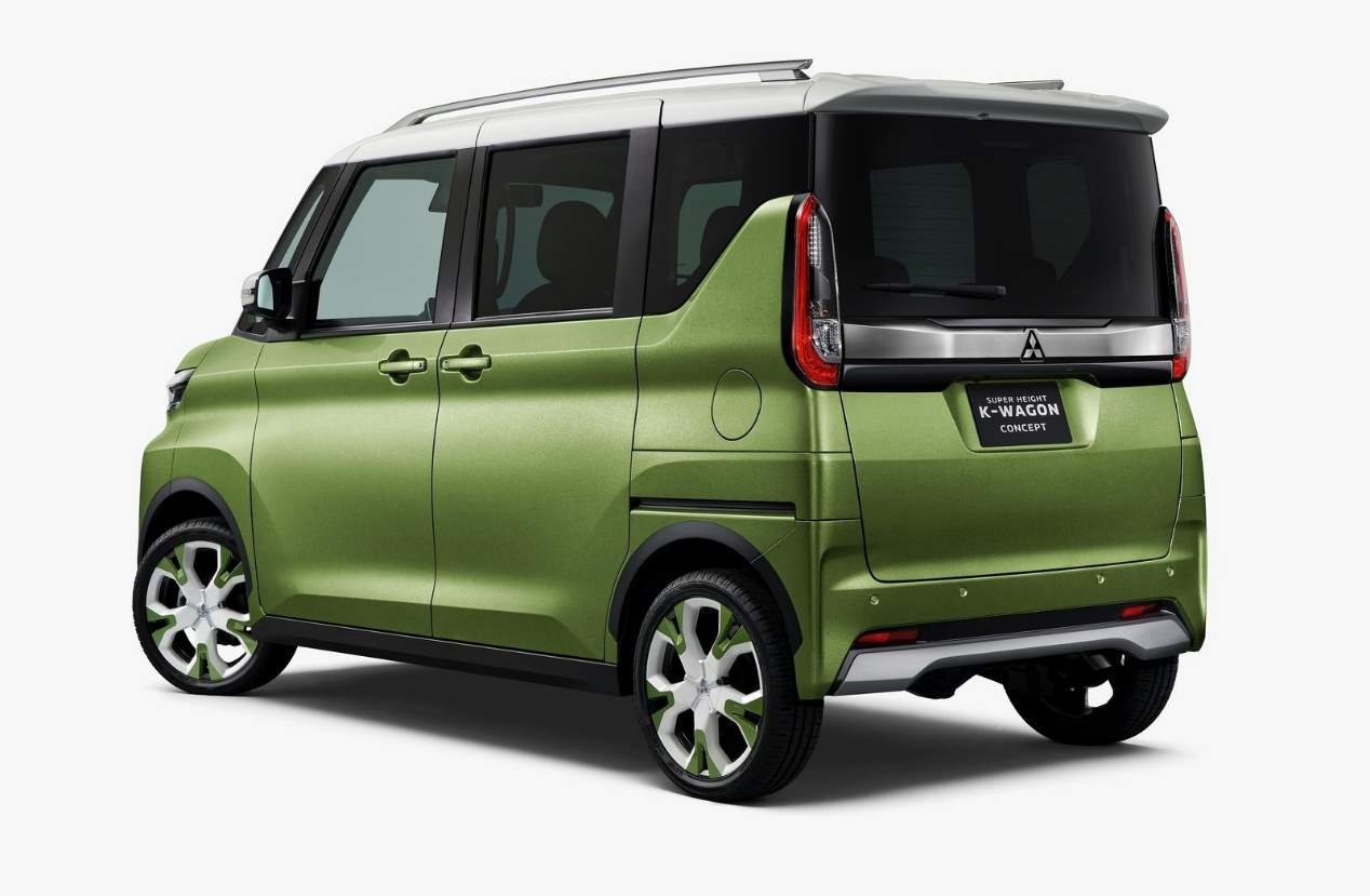 Mitsubishi Super Height K-Wagon Concept: el “coche cubo