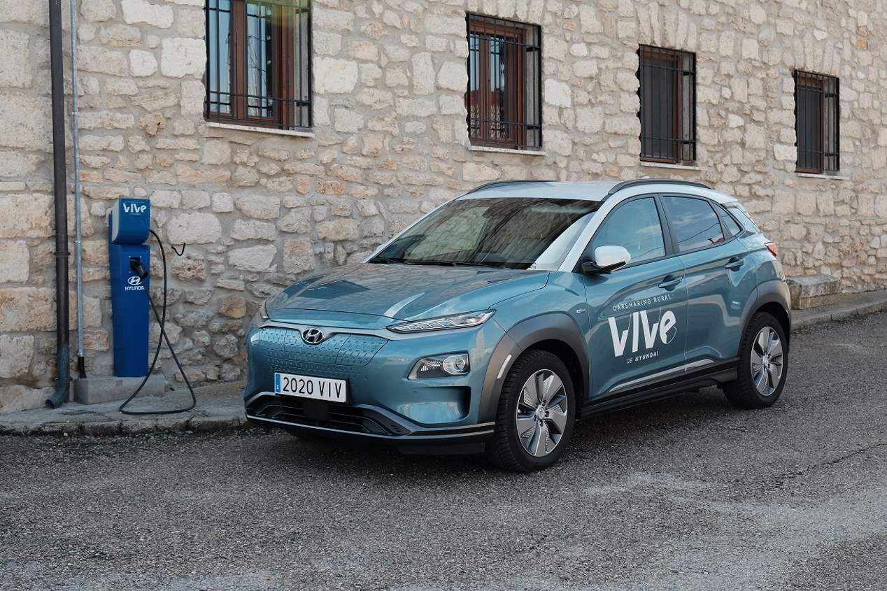 Hyundai VIVe: así es el primer carsharing eléctrico para la España rural