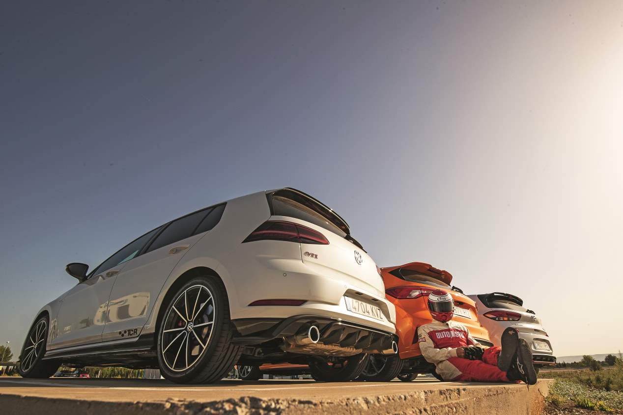 Ford Focus ST, Hyundai i30 N Performance y VW Golf GTI TCR: ¿cuál es el mejor deportivo?