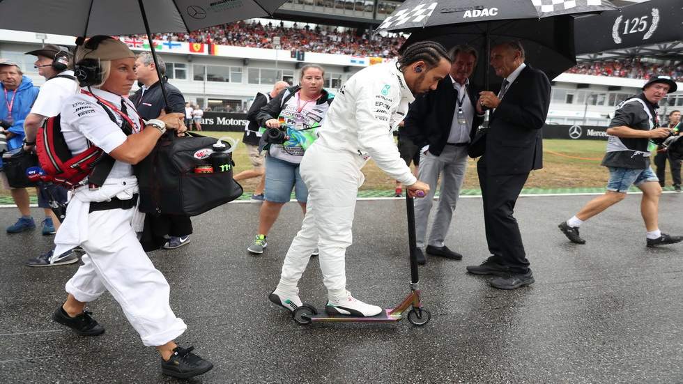 Lewis Hamilton “el diferente