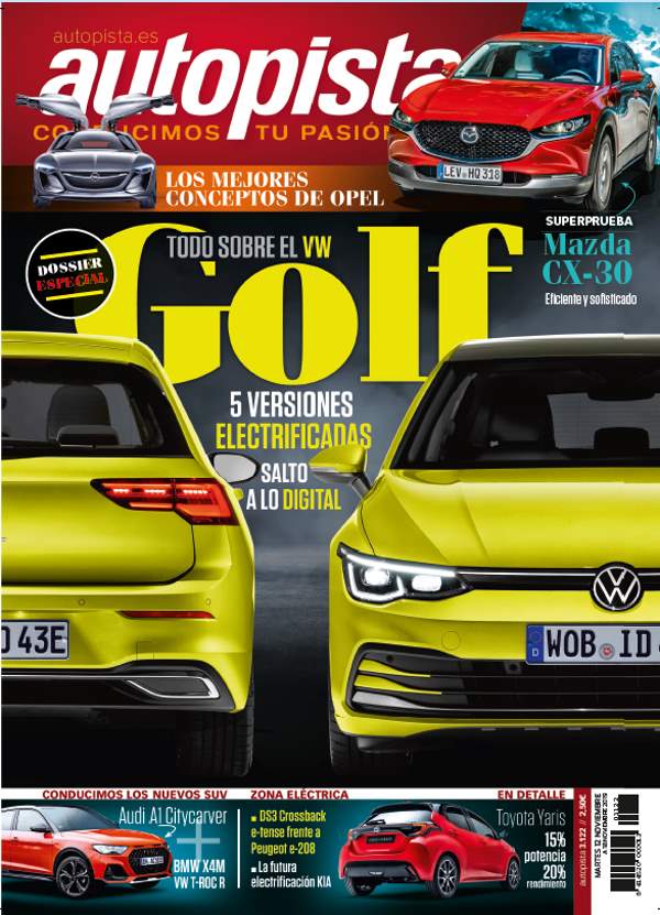 Revista Autopista 3122: dossier especial sobre el nuevo VW Golf 8