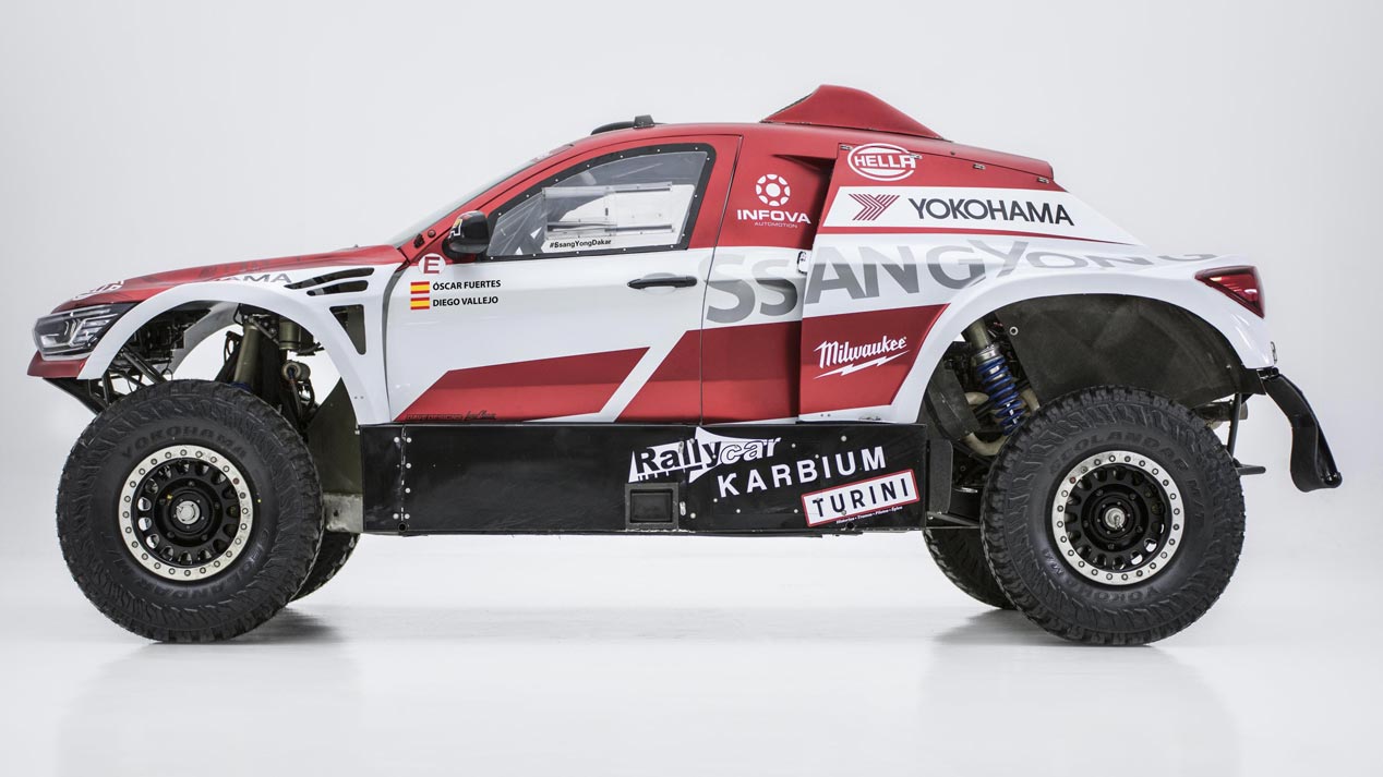 SsangYong Korando DKR, la nueva bestia de Óscar Fuertes para el Dakar 2020