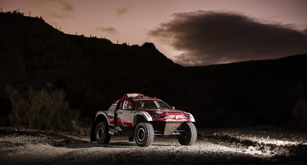 SsangYong Korando DKR, la nueva bestia de Óscar Fuertes para el Dakar 2020