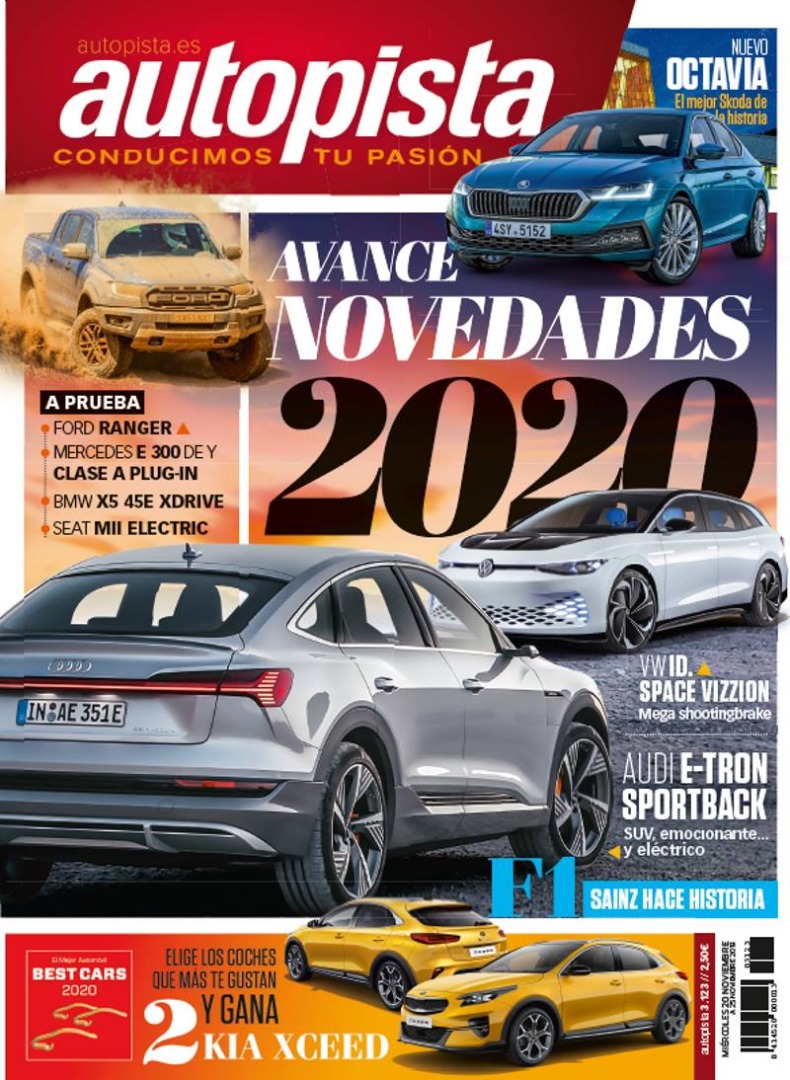 Revista Autopista 3.123: los nuevos VW ID Space Vizion y Skoda Octavia, en detalle