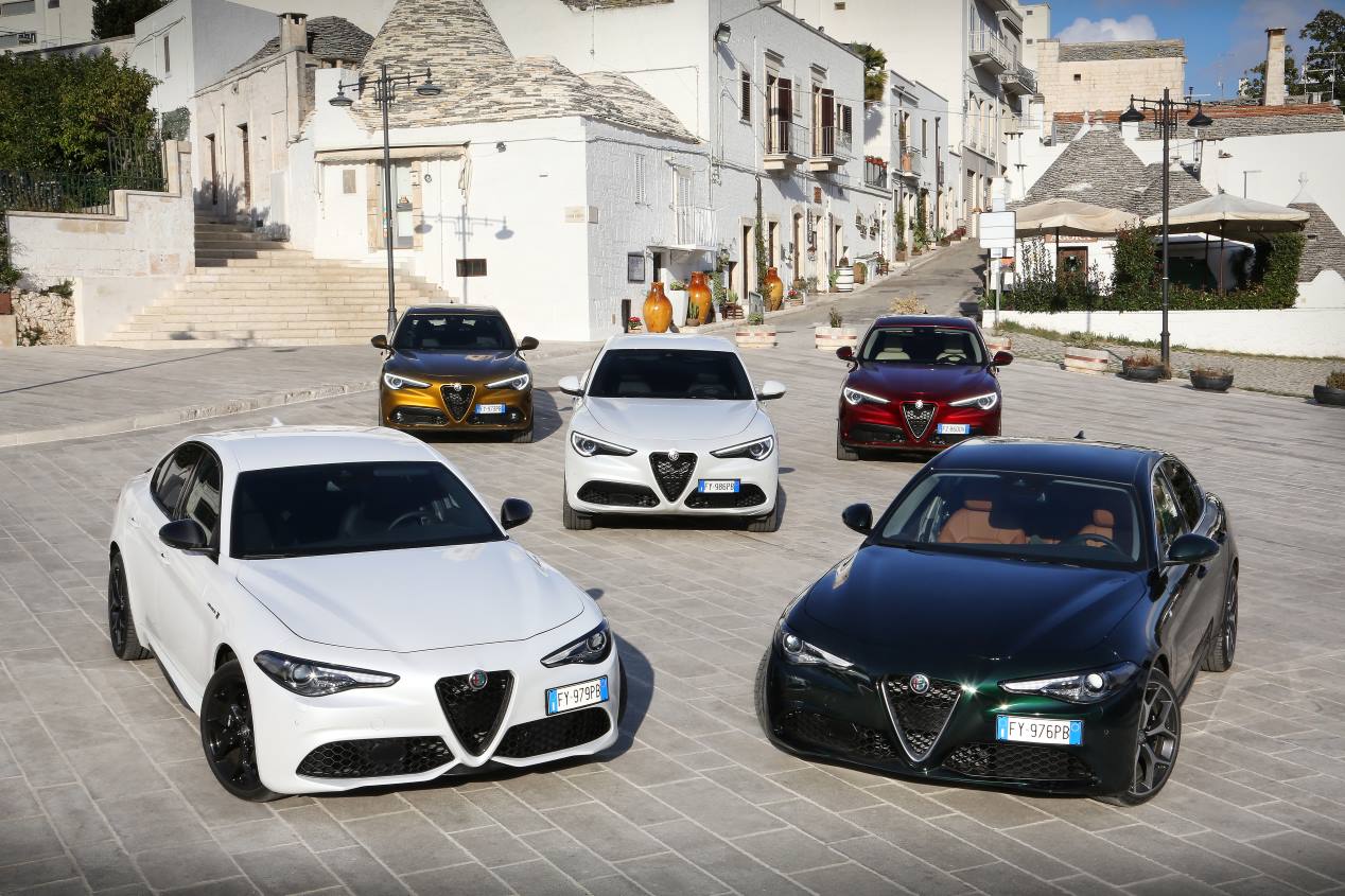Alfa Romeo Giulia y Stelvio 2020