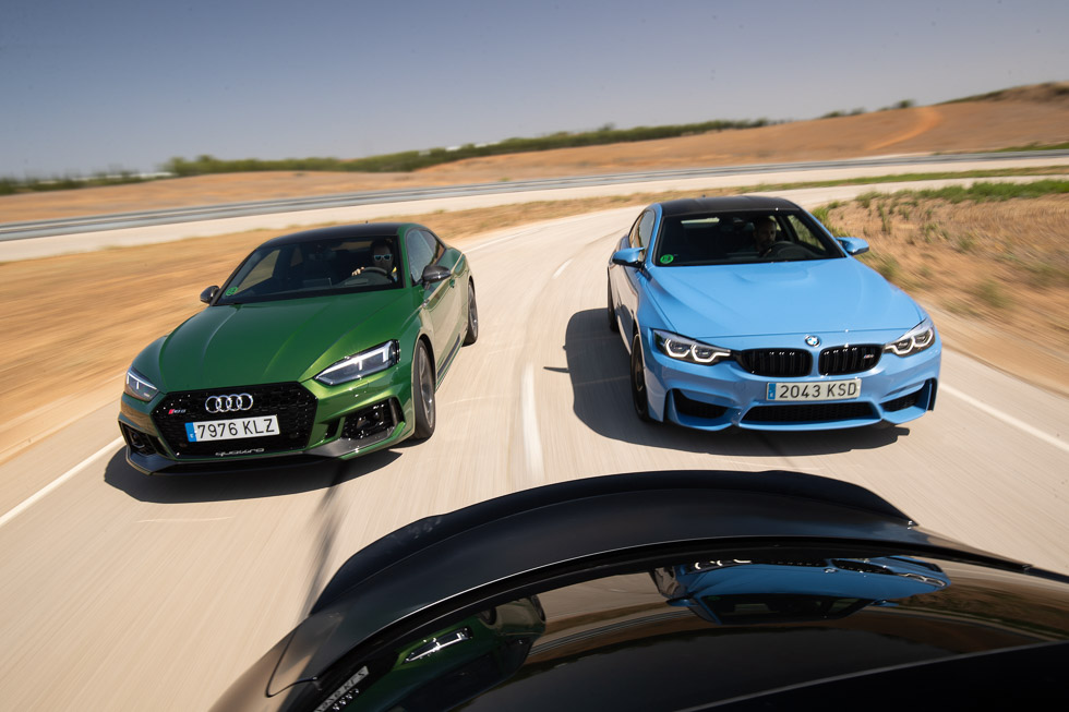 Audi RS5, BMW M4 Competition y Mercedes AMG C63s ¿cuál es más rápido?