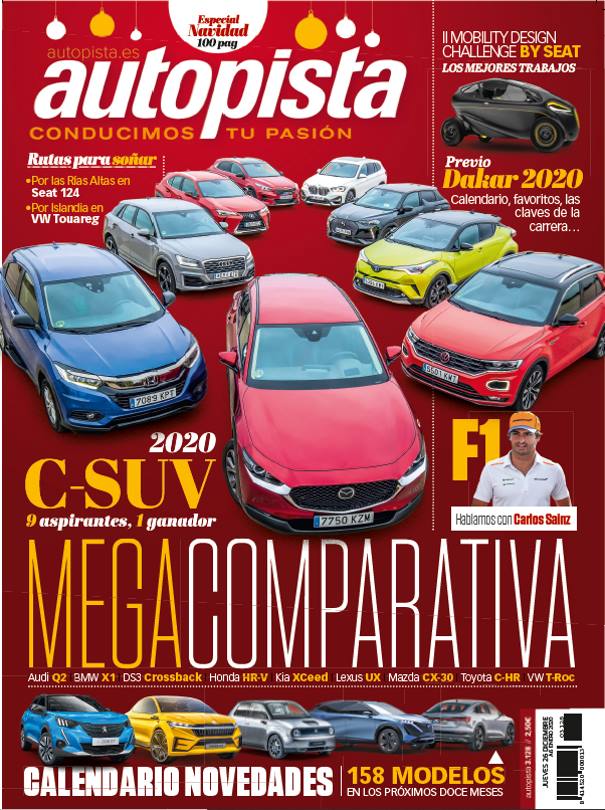 Revista Autopista 3128: Mazda CX-30 frente a BMW X1, Toyota C-HR, VW T-Roc…