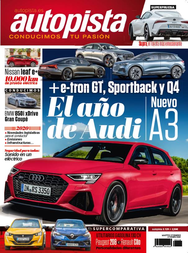 Revista Autopista 3129: todo lo nuevo de Audi hasta 2022 (A3, Q4, e-tron GT…)