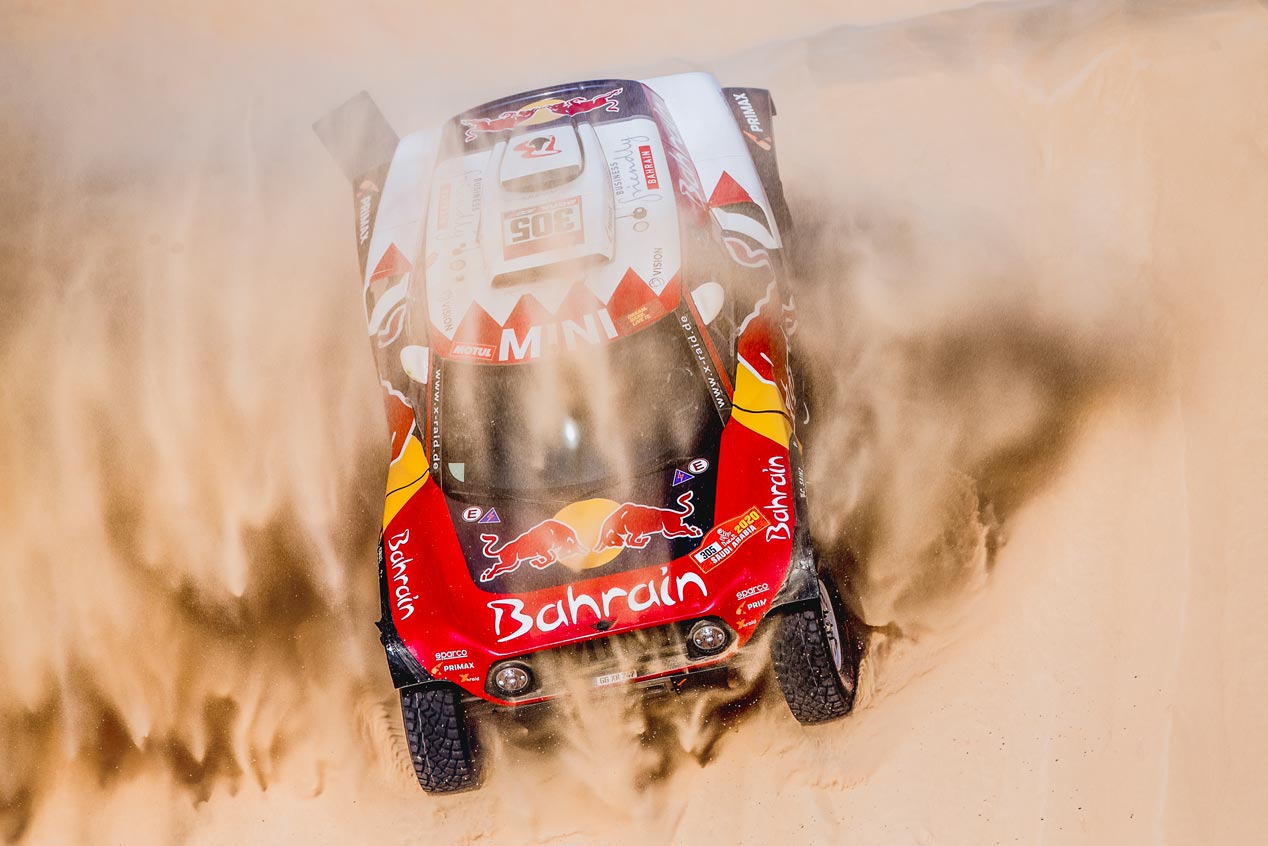 Carlos Sainz y Lucas Cruz: una pareja de leyenda en el Rally Dakar