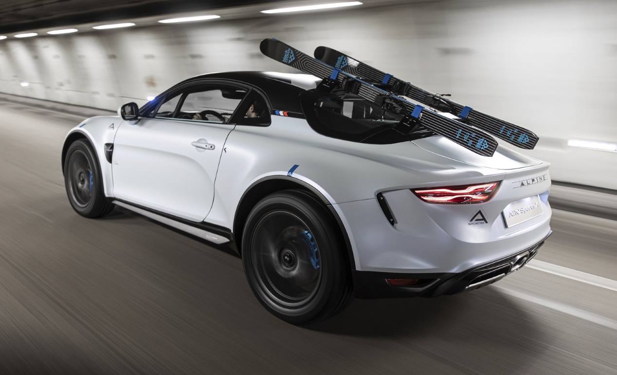 Alpine A110 SportsX Concept: el deportivo se pone su traje más aventurero