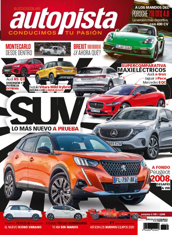 Revista Autopista 3135: a prueba los nuevos SUV Peugeot 2008, Suzuki Vitara…