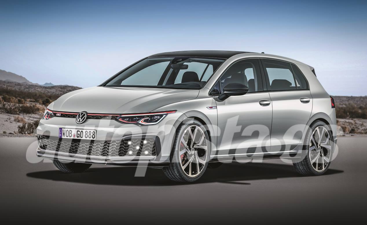 Oficial: el VW Golf GTI 2020 se presenta en marzo y ésta es su primera foto