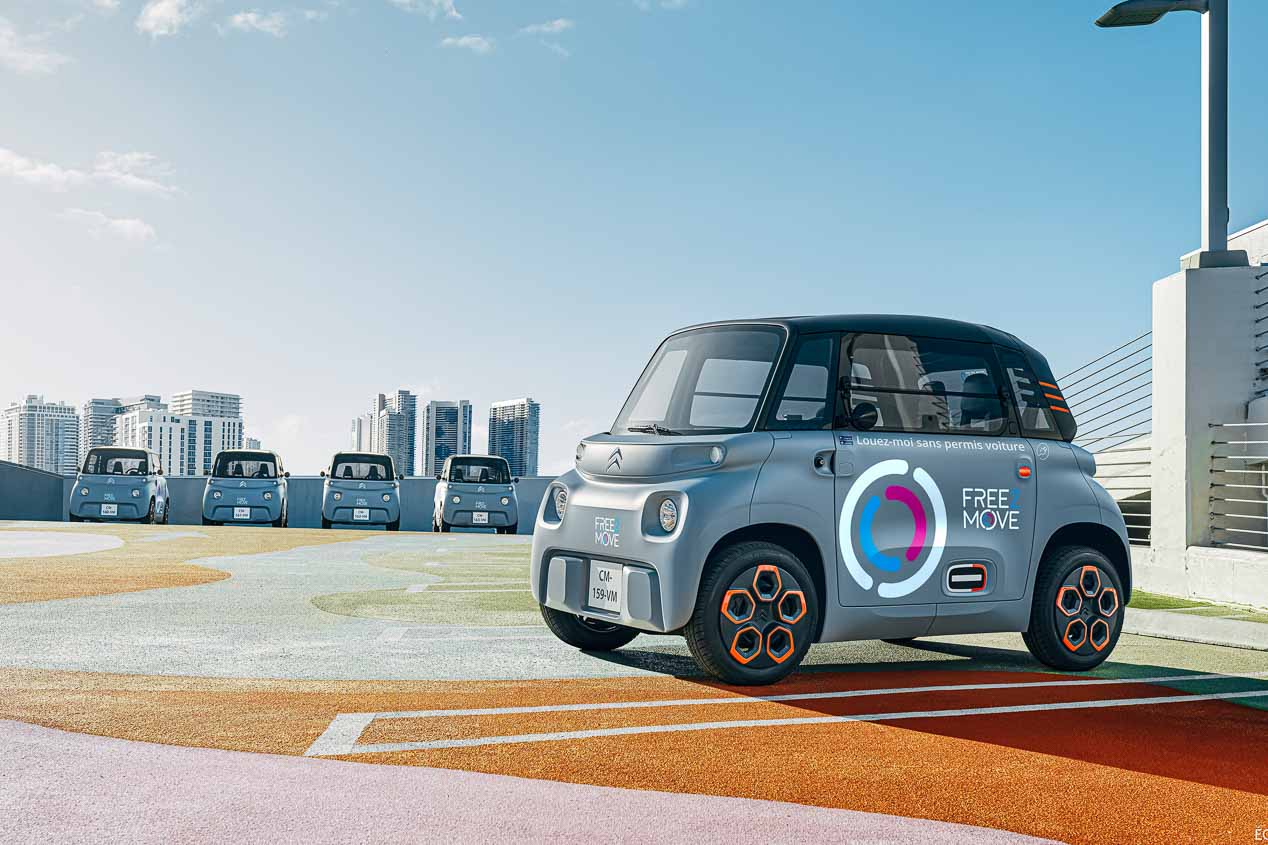 Citroën Ami, el coche eléctrico urbano que podrás conducir sin carnet