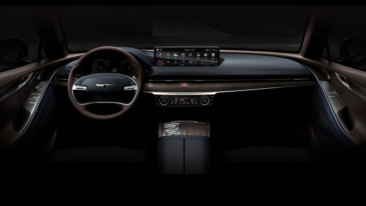 Genesis G80 2020: primera imagen oficial de la nueva berlina