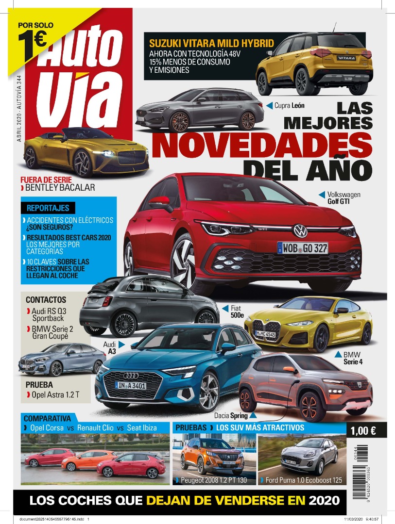 Estamos contigo: Autovía abril 2020 por sólo 1 euro
