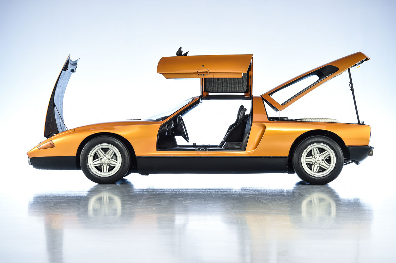 Mercedes C 111-II: el segundo prototipo experimental de Mercedes cumple 50 años