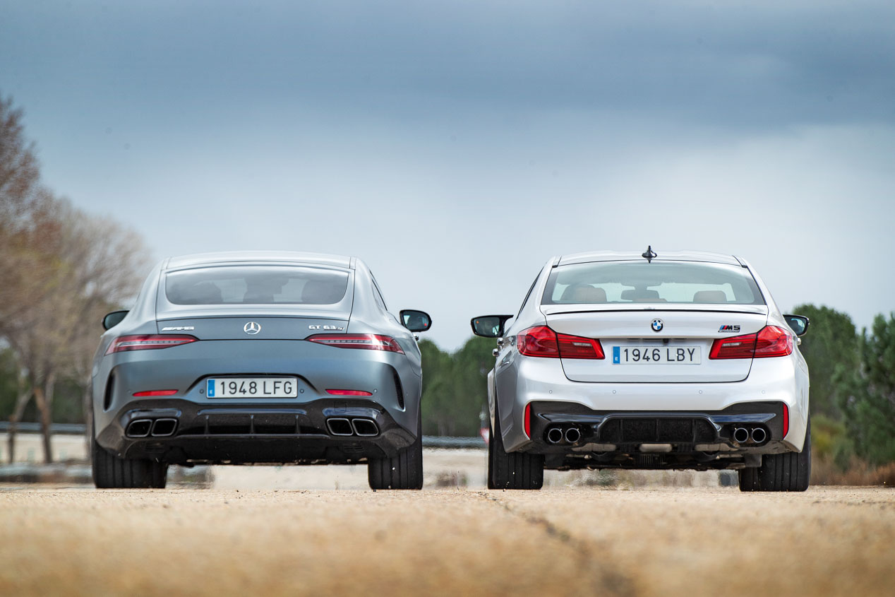 BMW M5 Competition frente a Mercedes AMG GT 63s ¿Cuál es más rápido?