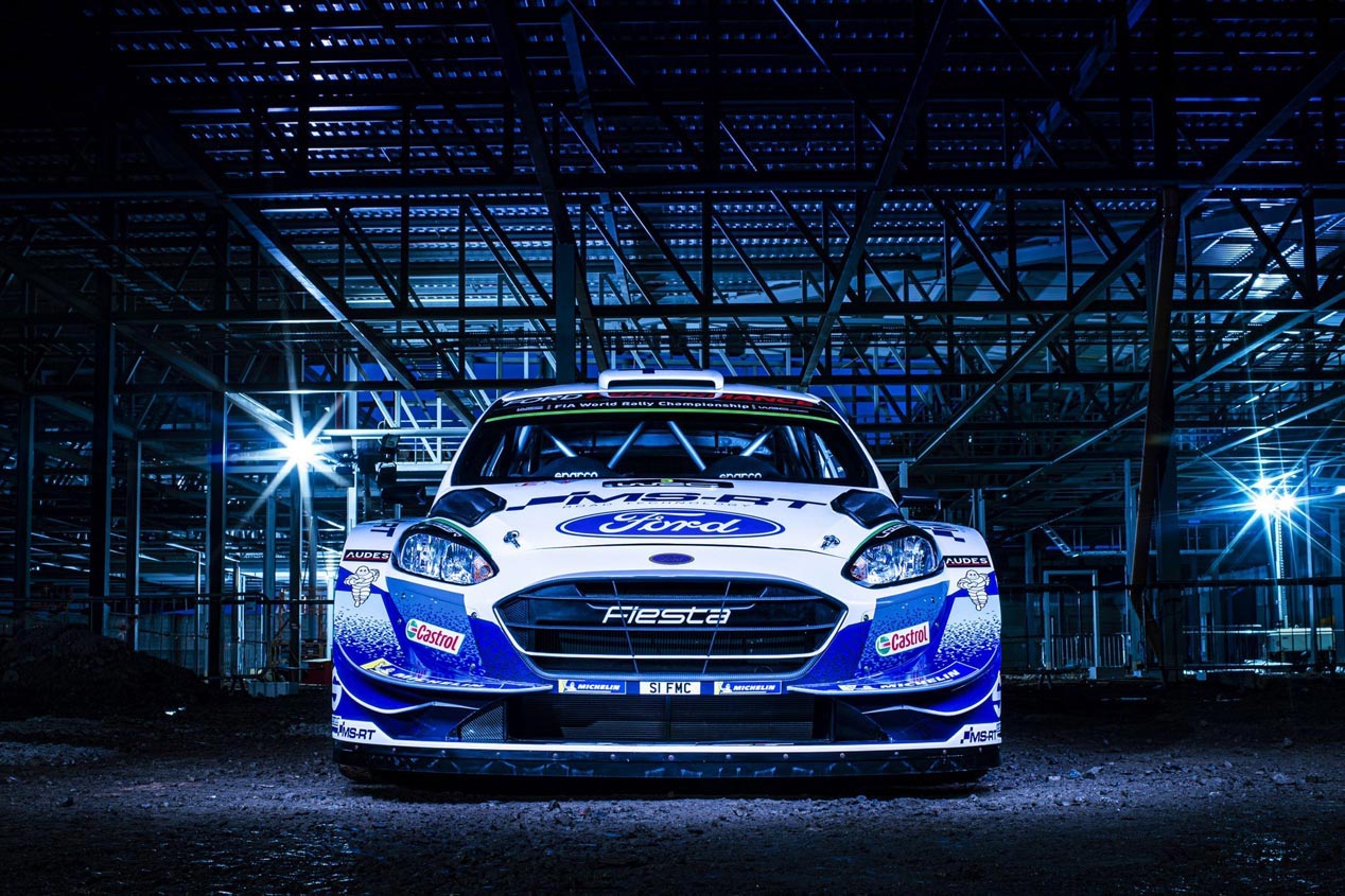 Coches del Mundial de Rallyes 2020: el Ford Fiesta WRC, en detalle