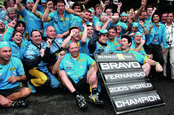 Una mirada al pasado: Fernando Alonso, campeón del mundo de F1 2005